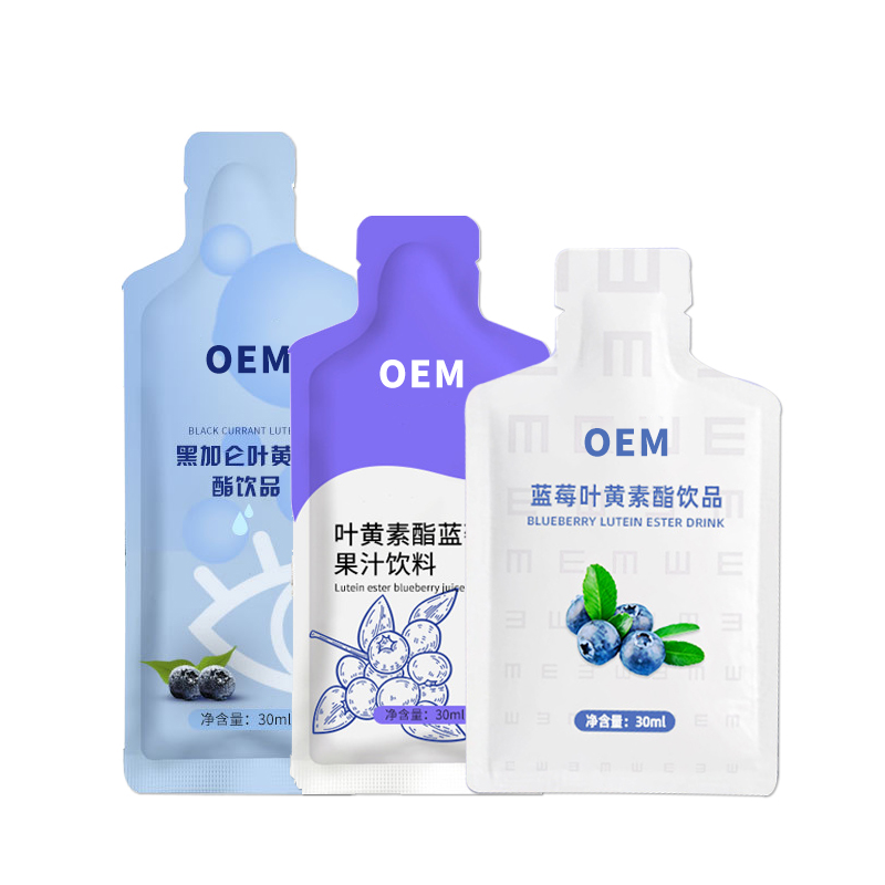 植物飲料代加工 萬(wàn)花草藍(lán)莓葉黃素酯果汁貼牌OEM源頭工廠(chǎng)定制